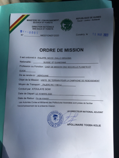 ordre de mission